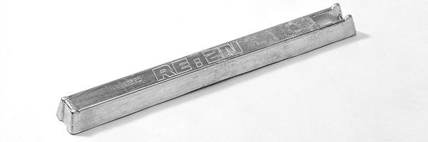 Die-casting ZAMAK alloy standard ingot, approximately 8.5 kg, for precise alloy applications